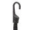 4 Stück Motorrad Gepäckseil Doppelklemme 60cm Elastisch retractable Schwarz 9