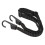 4 Stück Motorrad Gepäckseil Doppelklemme 60cm Elastisch retractable Schwarz 12