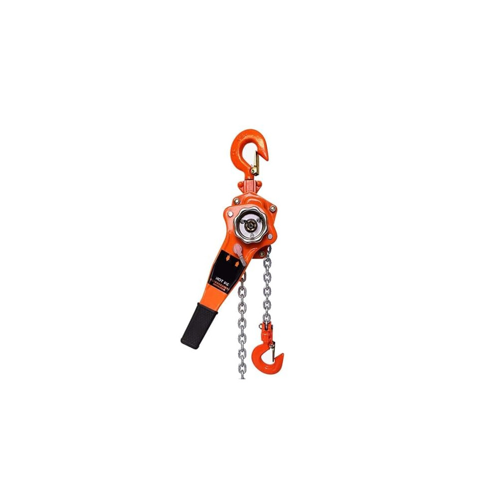 Industrial Manual Chain Hoist, Sturdy Ratchet Lever Puller With 3 M Long Chain For Lifting And Rigging Equipment 3T. 9347817912470