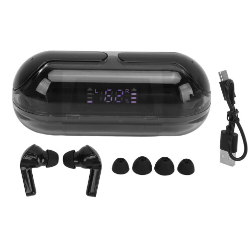 Digital Translator Earbuds TM20 Bluetooth 5.3 144 Sprachen, Schwarz 1