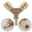 Compressed Air Distributor 2-Way NW7.2 1/4AG Compressed Air 2