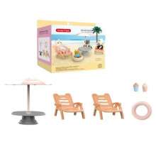 (D02) Girl Play House Simulation Toy Safe Stimulate Creativity Knickknack for Kid