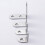 Support d'angle en acier inoxydable, 10 pièces, support en L- UN 6