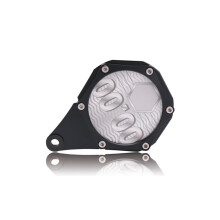 Motorcycle Tax Disc Holder Aluminum Waterproof with Rubber Seal and AntiTheft Screws for Motorbike