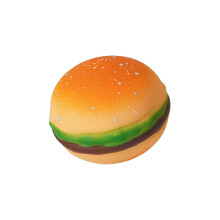 (S) Realistic Hamburger Squeeze Toy For Stress Reduce Soft Sensory Squeezable Play Food Toy for Adult Office Hand Relax  S