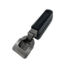 Two-Stage Force Buffering Motor Car Hinge Black/Straight-C