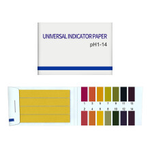 Lackmuspapper för pH-test (1-14) 80 teststickor MultiColor  1-pack