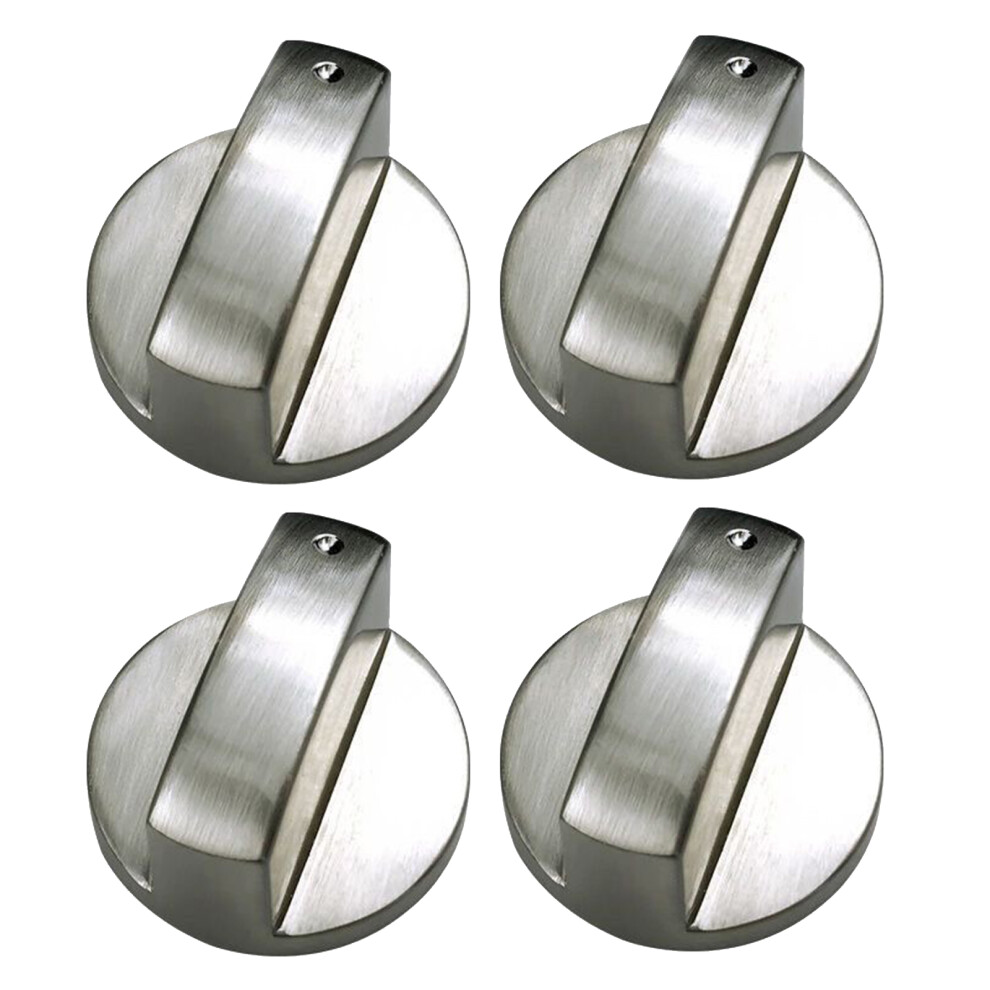 4Pcs Oven Knob Cooktop Metal Knob Adaptors Gas Stove Rotary-8Mm 7732000593598