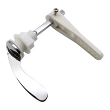 Wc-Cistern-Tank Toilet Flush Handle Replacement Zinc-Alloy White