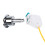 Toilet Button Cover Oval-shape Double Pressing Tanks Push Water 2