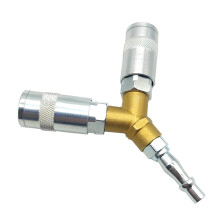 Splitter Thread Quick Release Coupler for Air Lines Air Tools