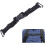 BCD Sternum Strap for Scuba Diving, Quick Release Chest Harness with Durable Nylon Clip, Adjustable Size, Black 2