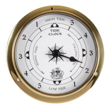 Clock Copper Tester Shell For Weather Station Boat Mount Clock 115 Mm Diameter
