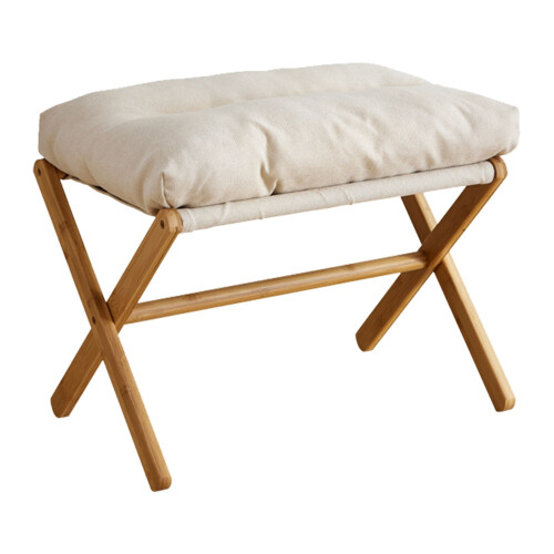 Fußhocker, faltbar, mit X-Beinen, moderne, 2