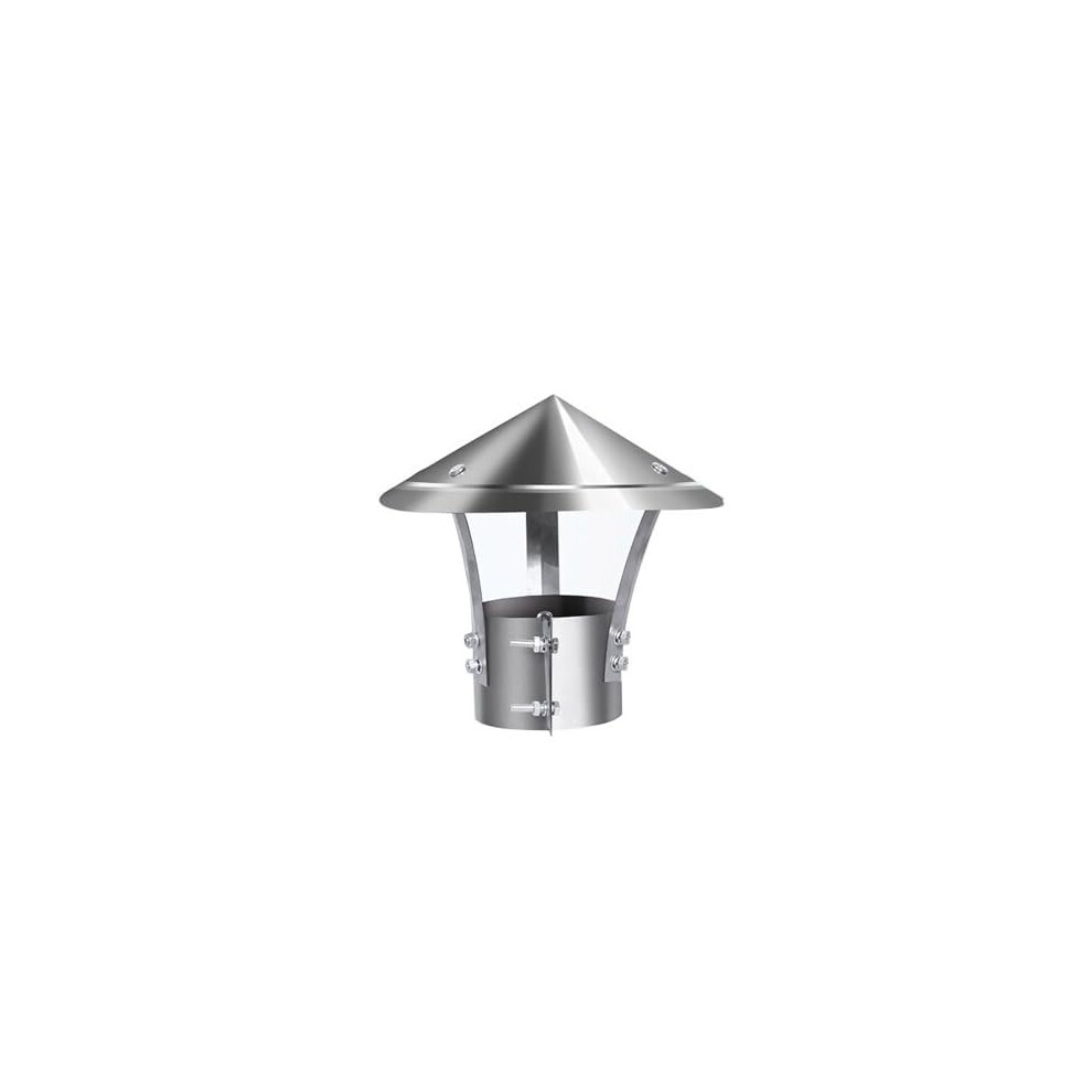 Chimney Cap, Pipe Cover, Rain Cover, Stainless Steel, 100Mm/3.94In 9382693615725