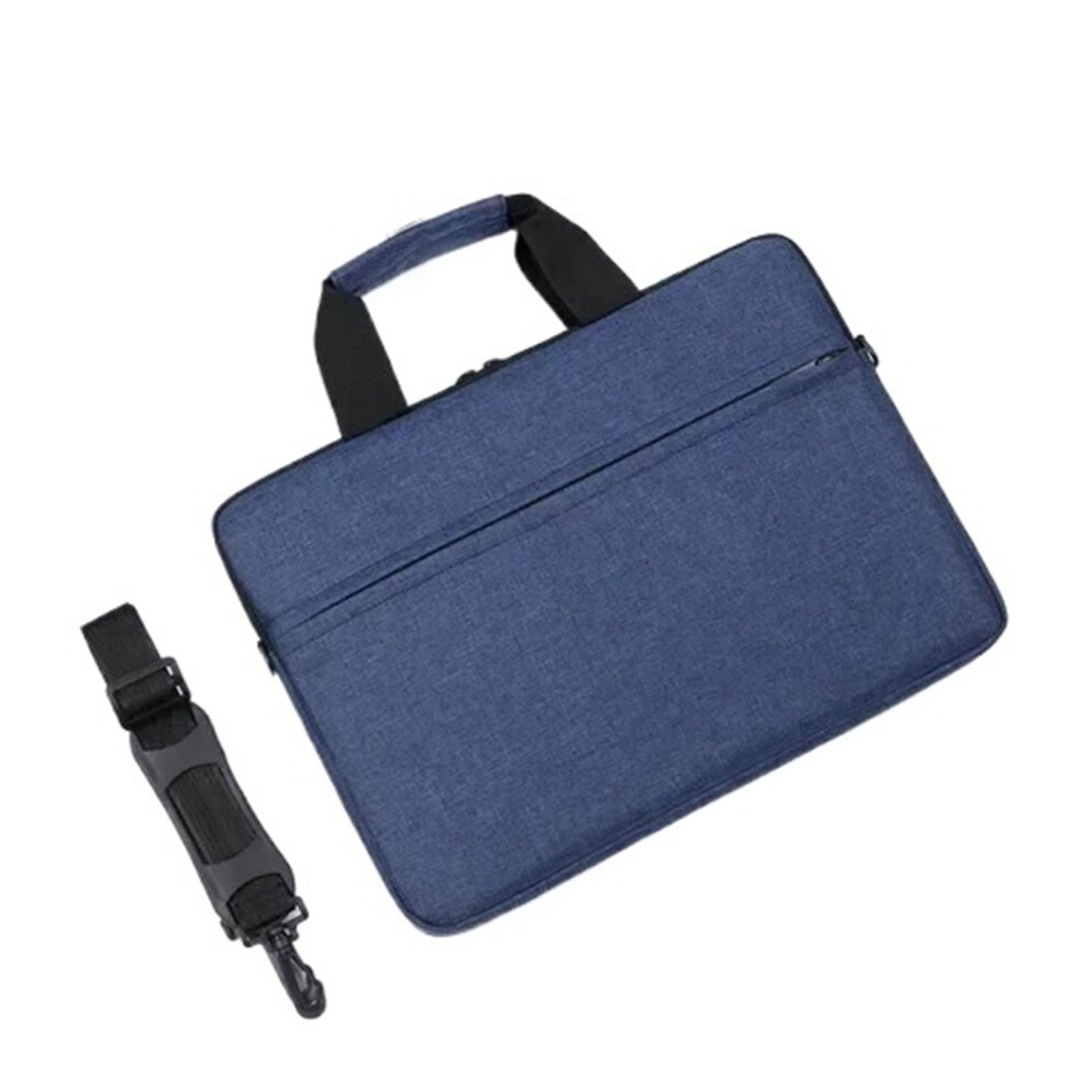 Laptop Bag Laptop Shoulder Bag 1315.6 Inch, Waterrepellent Fabric, Suitable For Business Professionals And Students, Notebook Bag (Blue15.6inch) 9347817913408
