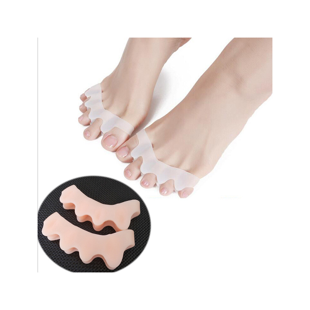 Corrective Alignment Toe Spacers, Medical Grade Gel For Healthy Toes & Activewear Design, Reusable Bunion Corrector Multipurpose Foot Care & Pain Reli
