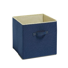 Decorative Integration Toy Storage Box, Foldable Design For Space-saving, Child-friendly Pink, Handle For Easy Mobility In Bedroom Nursery Game Room (