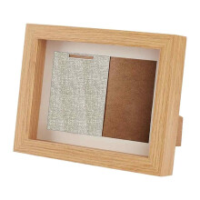 Holzrahmen zur Medaillenpräsentation, Glasschutzfenster und robustes MDF-Material gewährleisten eine langlebige Präsentation, ideales Geschenk