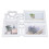 Wall Art Picture Frame Set Multi Display Frame With Developmental Stimulation Features Handmade Decorations Style Waterproof And Durable Design For Ho 5