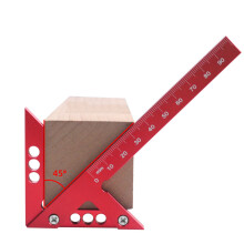 Carpenter's Essential: Aluminum Center Scriber with 45 Angle Drawing Circle