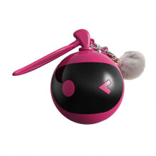 (Red) Usb Charging Cat Toy with Voice Feature Self-rolling Ball Toy for Cats Dogs with Chirping Sound Rechargeable for Pets for Cats