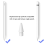 Ersatzspitze für Apple Pencil 1 / 2 Weiß 6