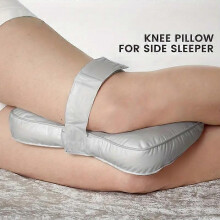 Knee Pillow for Side Sleepers - Between Leg & Under Knee Pillow for Back Sleepers