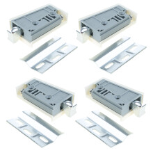 4-pack robuust ophangmateriaal voor kasten, langdurige