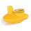 Fish Finder Wireless Remote Sonar Sensor Water Depth Transducer Giallo 1