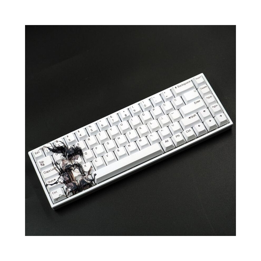 75Pcs Pbt Dye Sublimated Keycaps Height For Mechanical Keyboard Keycap 6935161525113