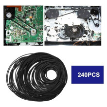 240 Stück flexible Gummibänder mit hoher Elastizität für Aufnahmegeräte, erhältlich in verschiedenen Breiten von 35 mm bis 190 mm