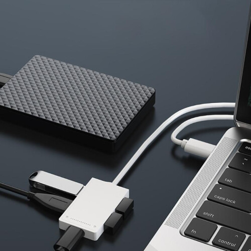 USB-C-zu-USB-USB-Adapter USB-C-zu-3x-USB3.0 1x USB2.0-Weibchen Adapter Typ C-Extender 1