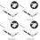 USB-C-zu-USB-USB-Adapter USB-C-zu-3x-USB3.0 1x USB2.0-Weibchen Adapter Typ C-Extender 6