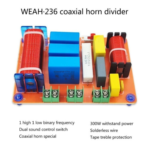 300W Speaker Frequency Divider Personalizeds Sound Customization Home Theaters 2