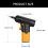 Electric Screwdriver With LED Light For Dark Areas Professional Grade  Task Tool 2