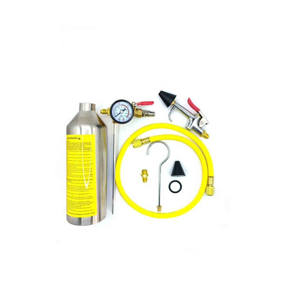 Air Conditioning Flushing Kit, Car Air Conditioning Pipe Cleaning Tool, R134a Air Conditioning System Flushing Tool 4714174428794