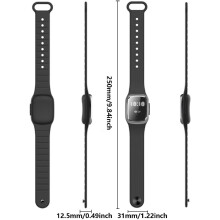 Bracelets anti-moustiques écologiques, rechargeables à l'huile végétale naturelle pour une protection longue durée, portables et étanches pour