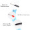 Expandable Whiteboard Pointer With Capacitive Screen Handwriting Function, Portable Stainless Steel Teacher Pointer, Comfortable Non-Slip Handle For 3