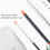 Expandable Whiteboard Pointer With Capacitive Screen Handwriting Function, Portable Stainless Steel Teacher Pointer, Comfortable Non-Slip Handle For 5