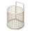 Versatile Metal Basket - Stylish and Practical Kitchen Accessory for Organization and Storage 1