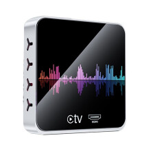 CarPlay AI BOX Inalámbrico para Android Auto+Carplay WiFi 5G de Doble Banda con Salida de Video Compatible con y Adaptador CarPlay 4K HD.