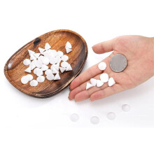 50 Pcs Pottery Kiln Nails, Ceramic Kiln Stilts, High Temp-Resistant to 2524 , Reusable Aluminium Oxide Firing Studs