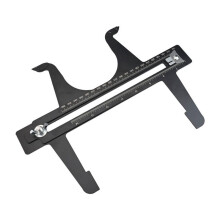 Dual Scale Steel Brake Measuring Tool 6.5-14.25 Inch for Brake Shoes Rear for Rotor Reset