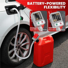 Batteriebetriebene Elektrische Auto-Kraftstoffpumpe, Tragbare Kraftstoffpumpe mit Auto-Stopp zum Pumpen Von , Kraftstoff-Transferpumpe mit
