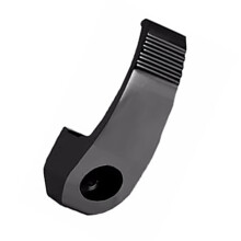 Front Hook Aluminum Upgraded Easy Installation Shopping Bag Hook For Electric Motorcycles Black