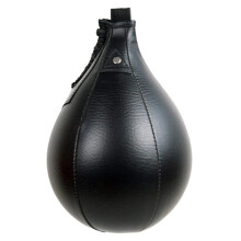 Boxing Training Ball Speed Ball Kit, MMA Muay Thai Training, Hanging Swivel, 18x30cm Black