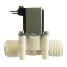 Water Solenoid for Valve DC 12V 1/2" Plastic Solenoid for Valve