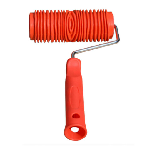 Rubber Wood Graining Knurling Tool Wood Pattern Roller Paint