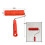 Rubber Wood Graining Knurling Tool Wood Pattern Roller Paint 6